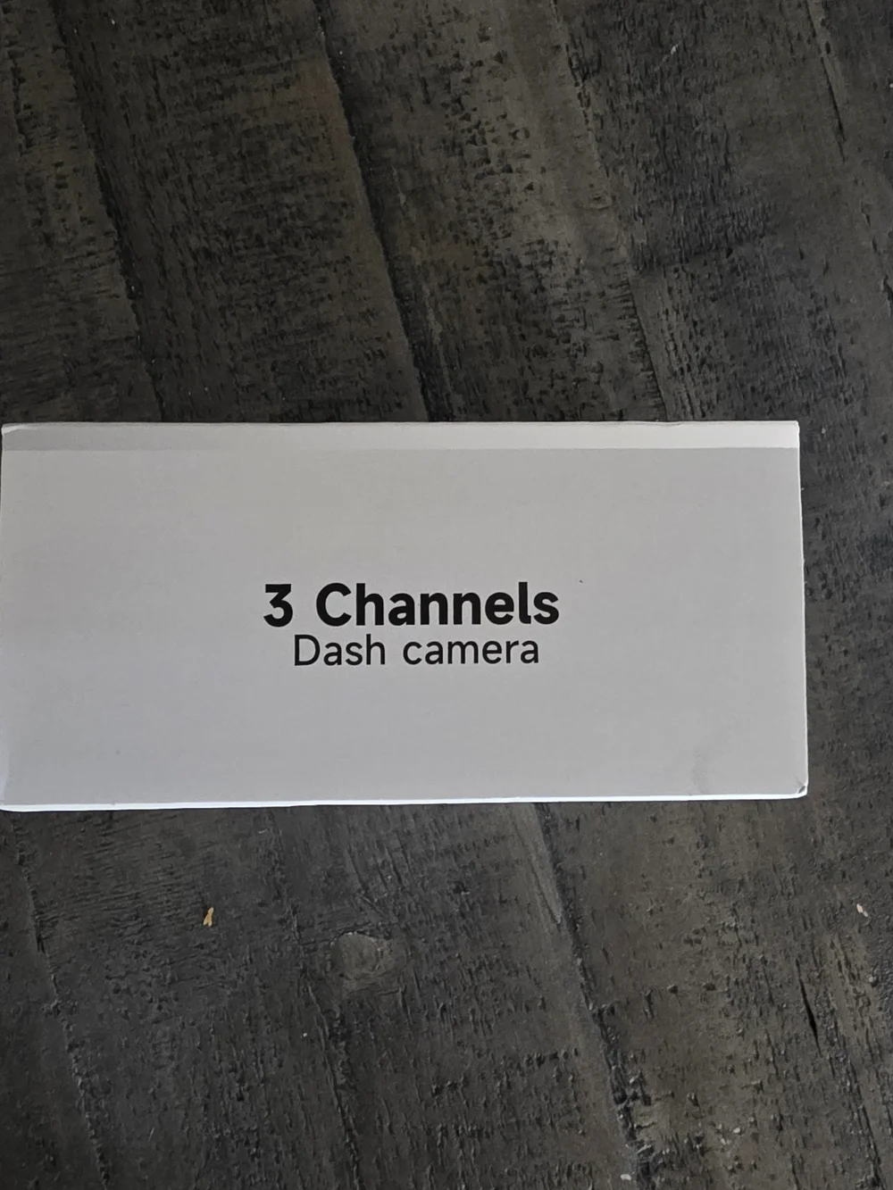 4K 3-Channel Dash Camera - Black